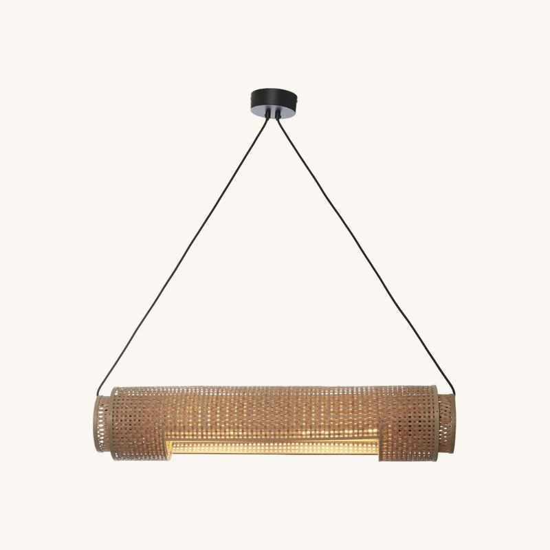 Suspension en bambou naturel chez The Cool Republic