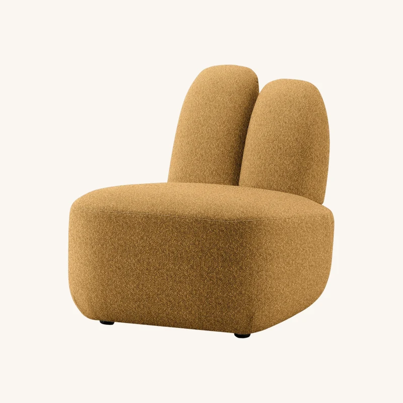 Fauteuil en tissu symphony mills copenhagen chez The Cool Republic