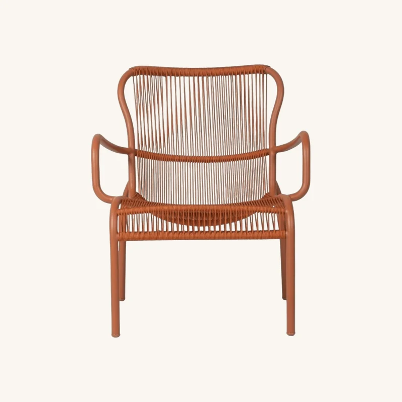 Fauteuil terracotta chez The Cool Republic