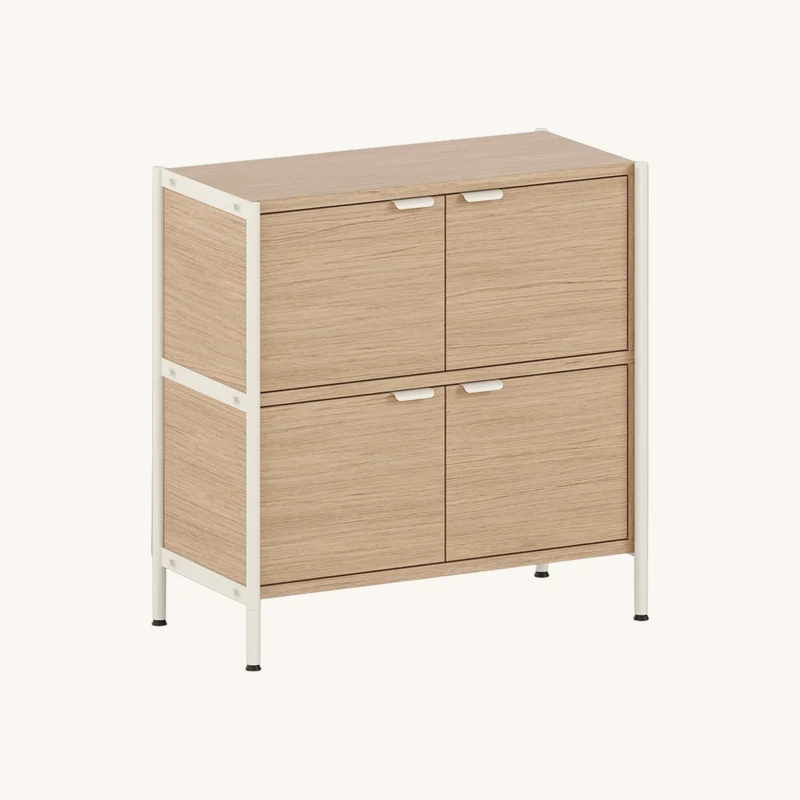 Commode avec 4 portes en bois éco-certifié chez The Cool Republic