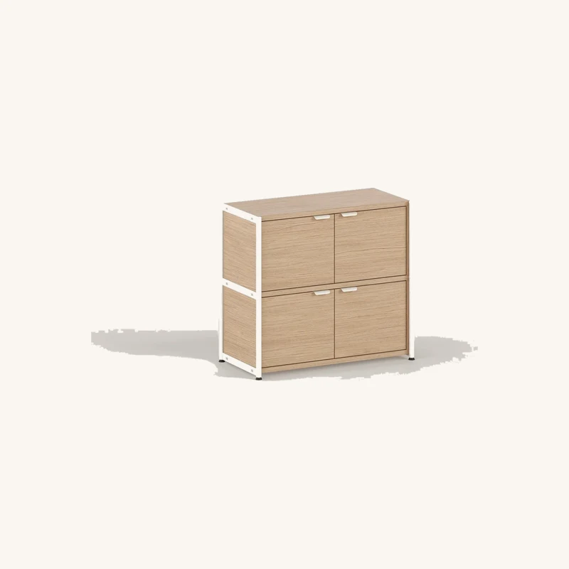 Etagère avec 4 tiroirs en bois éco-certifié chez The Cool Republic