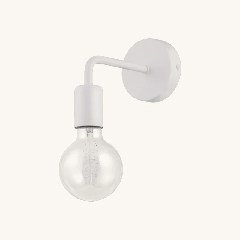 Applique murale blanche pot loft chez The Cool Republic