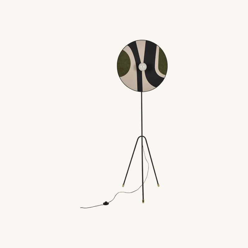 Lampadaire en métal seventies bouleau chez The Cool Republic