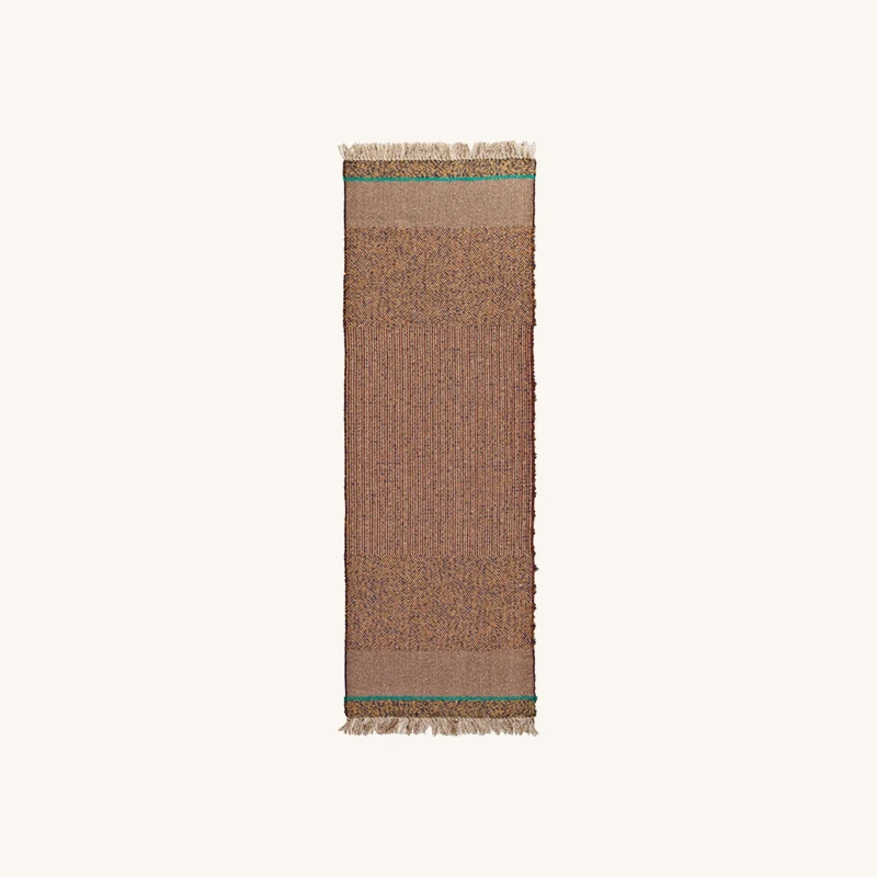 Tapis d'extérieur rectangulaire en jute naturel chez The Cool Republic