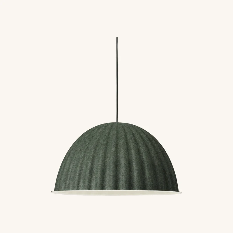 Suspension en plastique recyclé vert chez The Cool Republic