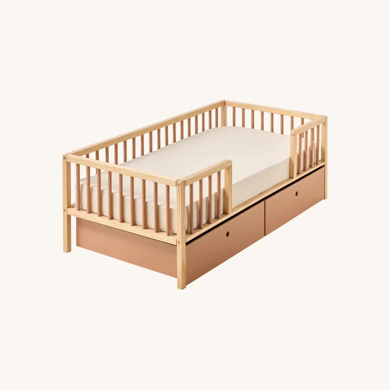 Lit enfant avec grands rangements chez Vertbaudet