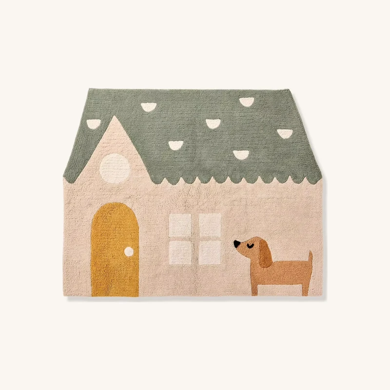 Tapis Maison sable chez Vertbaudet