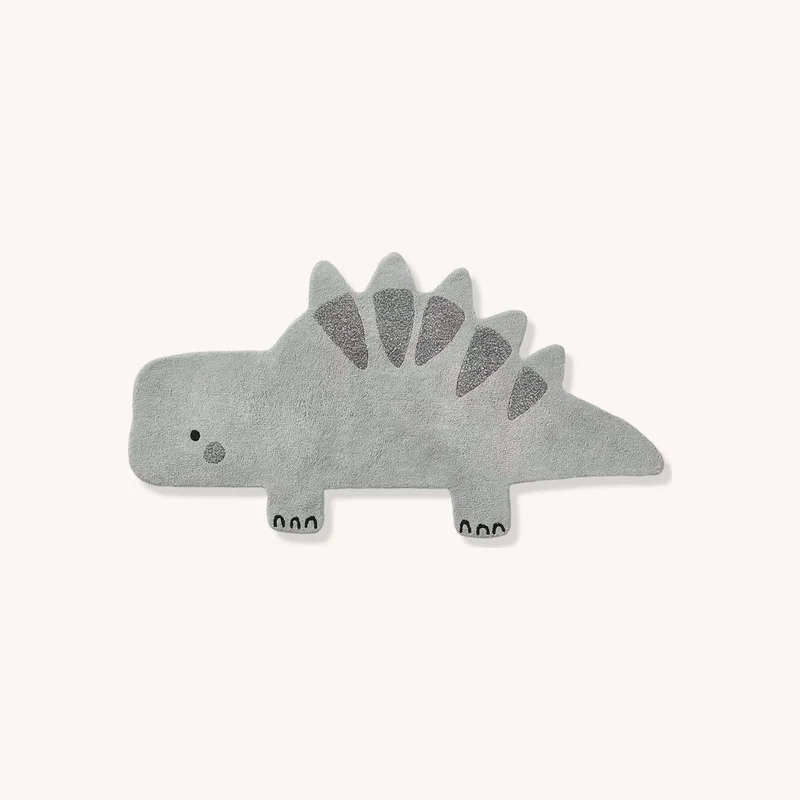 Tapis Dinosaure vert kaki chez Vertbaudet