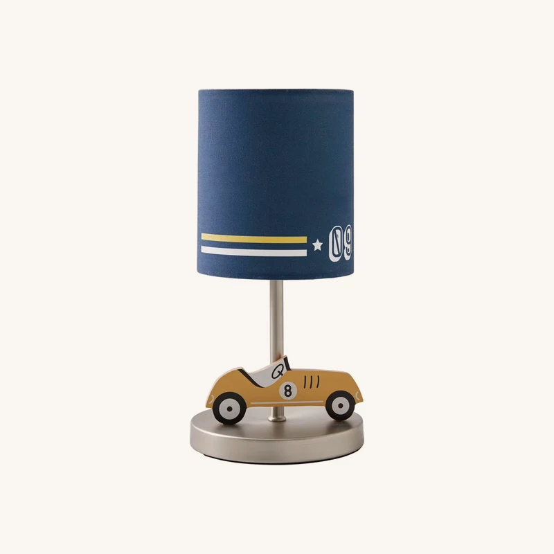 Lampe de chevet Bolide bleu chez Vertbaudet